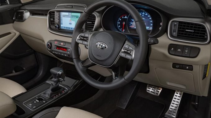 kia sorento sli interior 2018