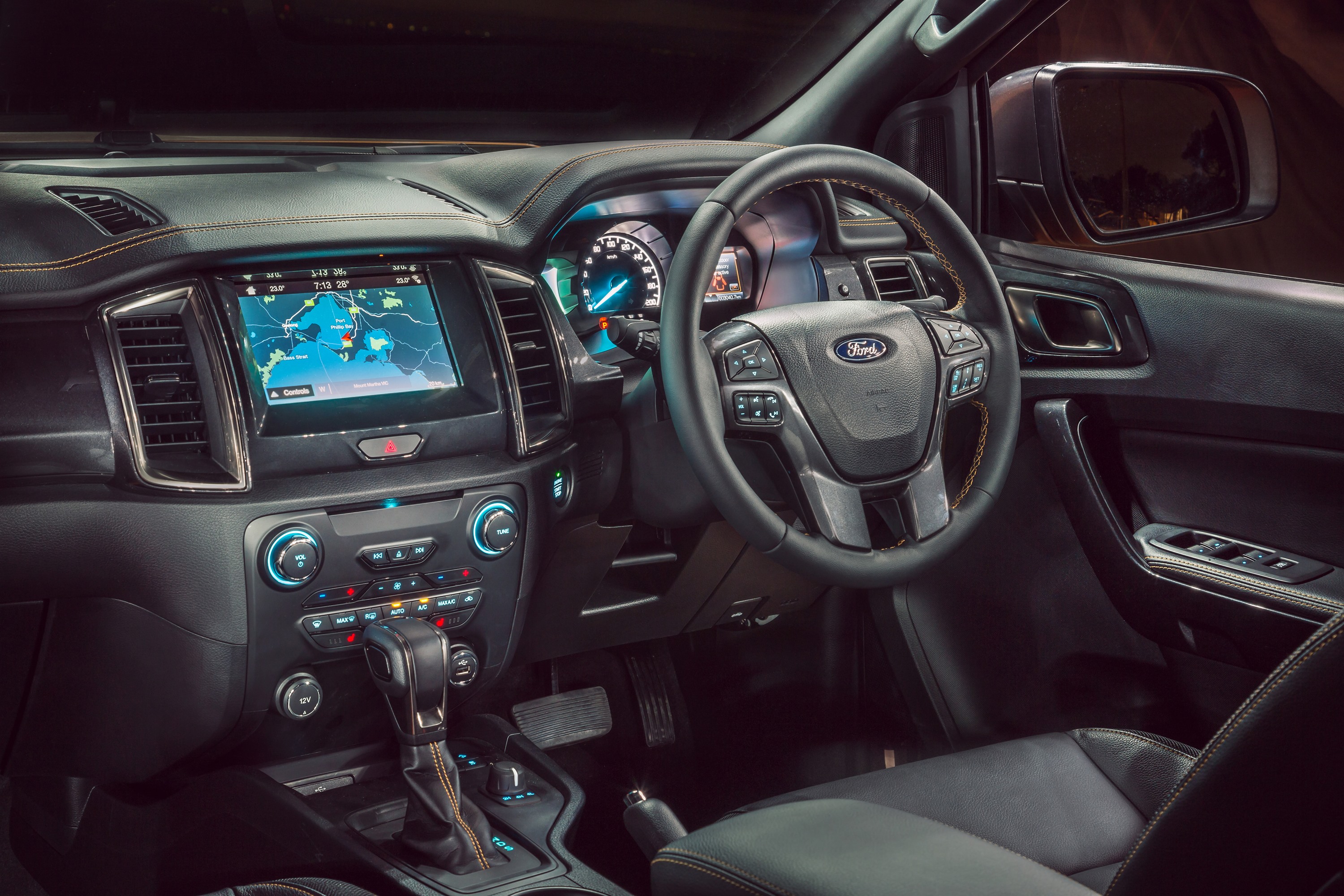 2019 Ford Ranger Wildtrack interior