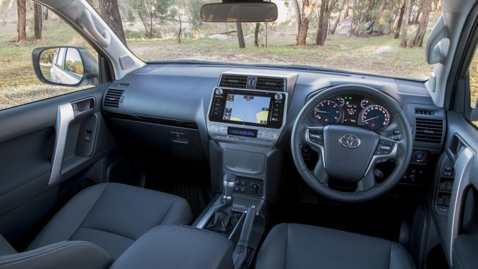 toyota prado GXL interior