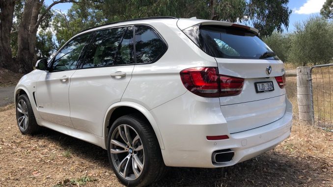 2018 bmw x5 side rear