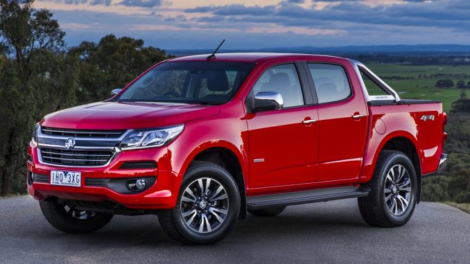 2018 holden colorado dual-cab ute