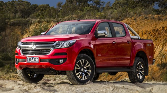 2018 holden colorado ltz