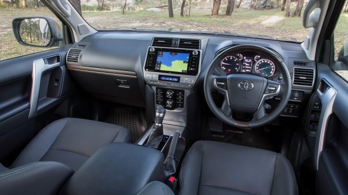 2018 toyota prado kakadu interior