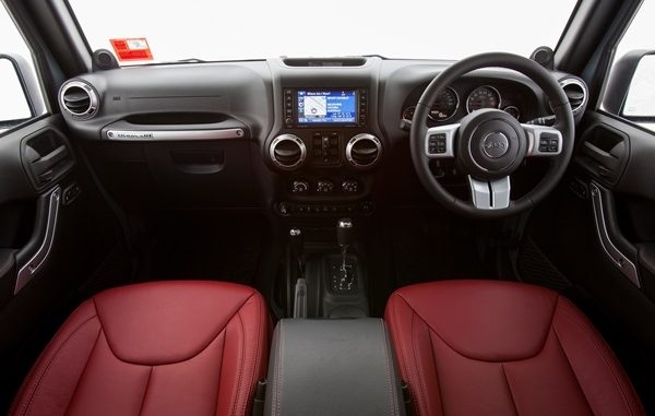 jeep wrangler interior