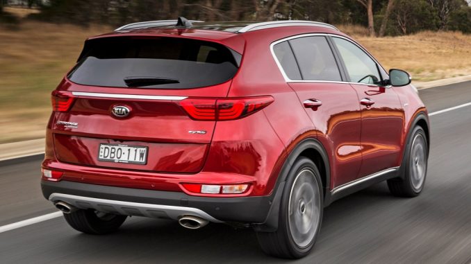 2018 kia sportage side rear