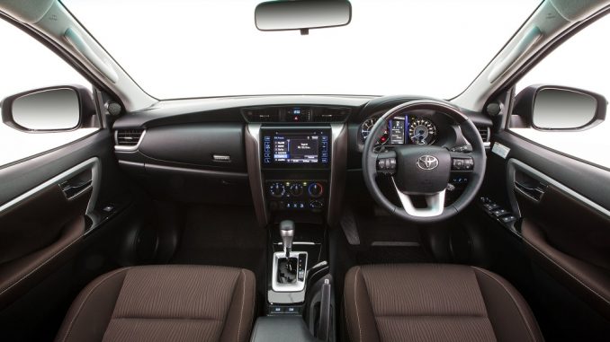 2015 Toyota Fortuner GXL interior