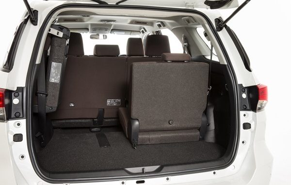 2015 Toyota Fortuner GXL rear seats