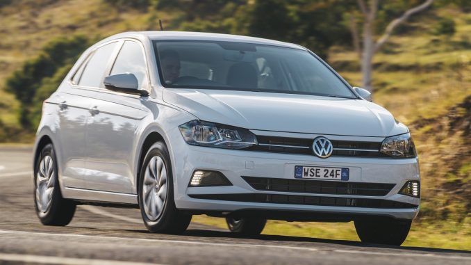 2018 volkswagen polo on road