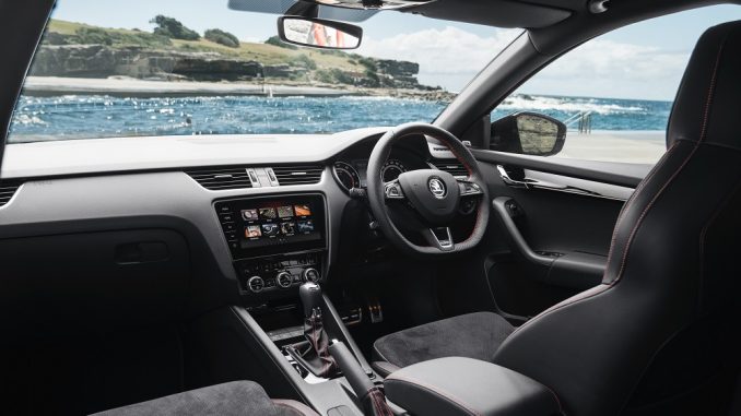 2018 skoda octavia RS 245 interior