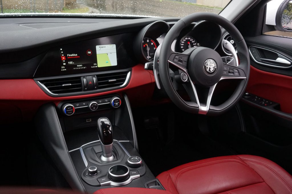 2018 Alfa Romeo Giulia interior