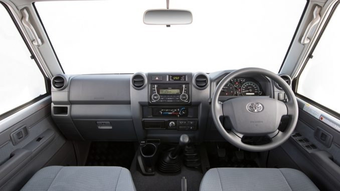 2016 Toyota LandCruiser 70 Series GXL interior