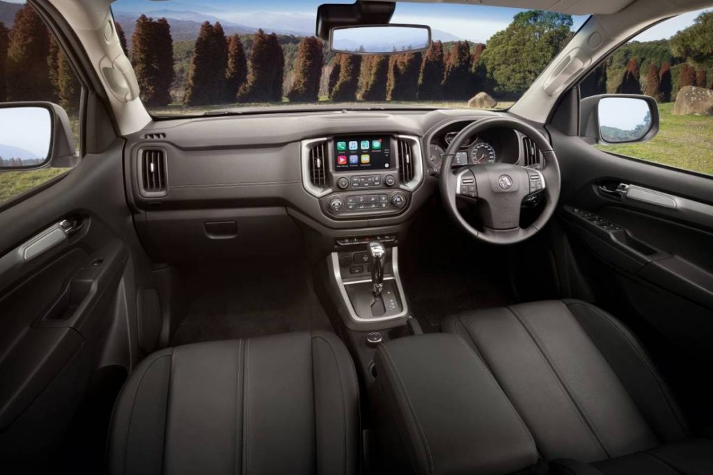 2018 Holden Trailblazer LTZ interior