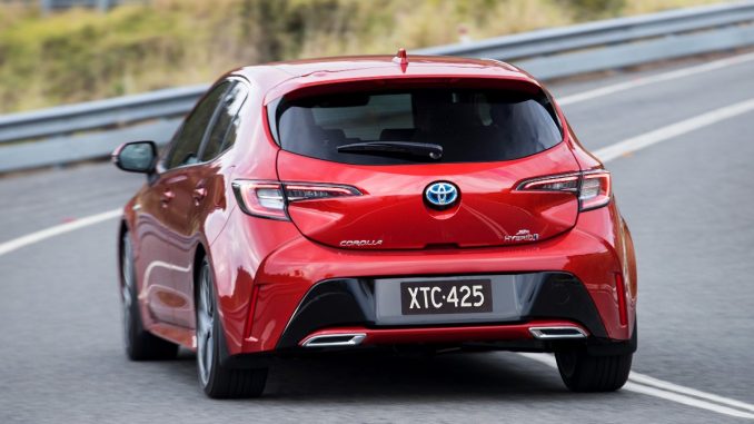 22019 Toyota Corolla Hatch rear