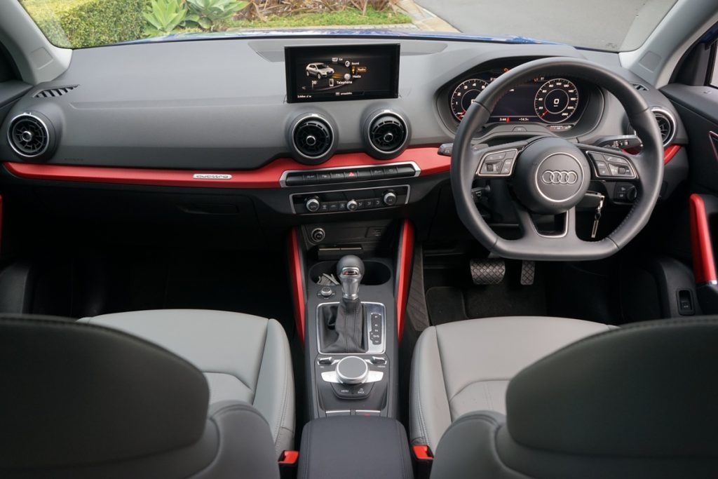 2018 Audi Q2 interior