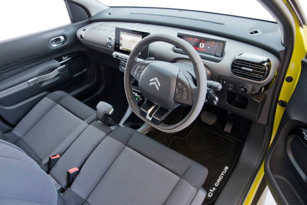 2018 Citroen C4 Cactus interior