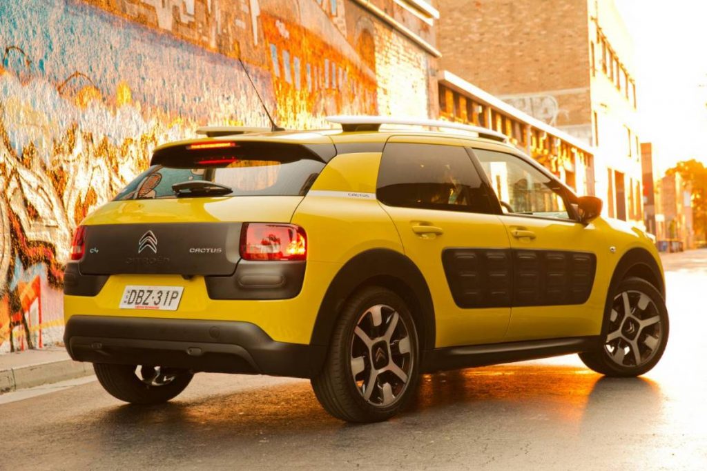 2018 Citroen C4 Cactus rear