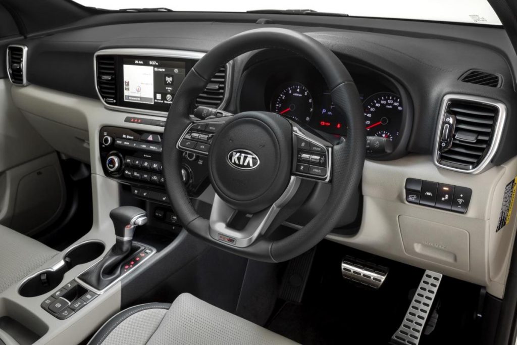 2018 Kia Sportage GT-Line Diesel interior