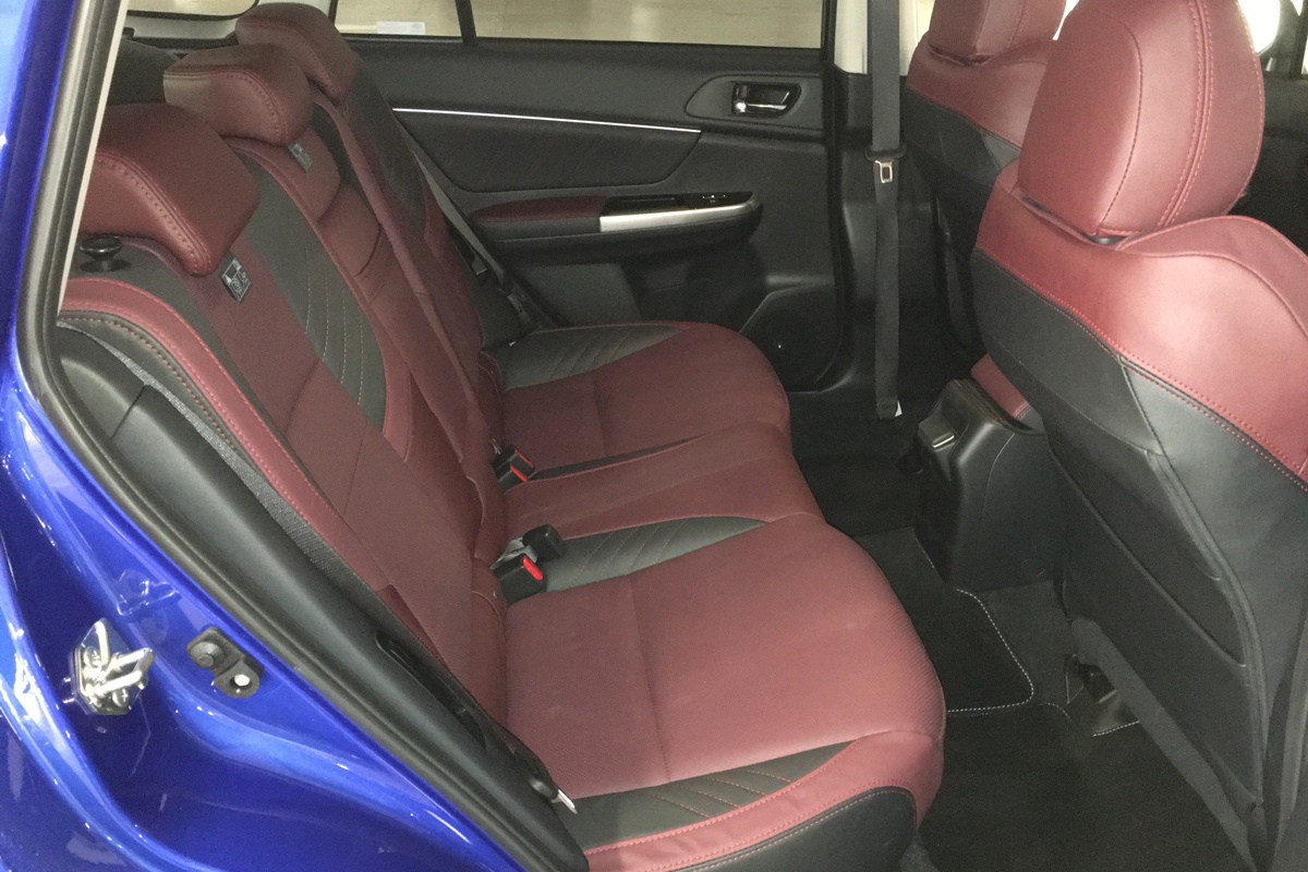 2018 Subaru Levorg STi Sport rear seats