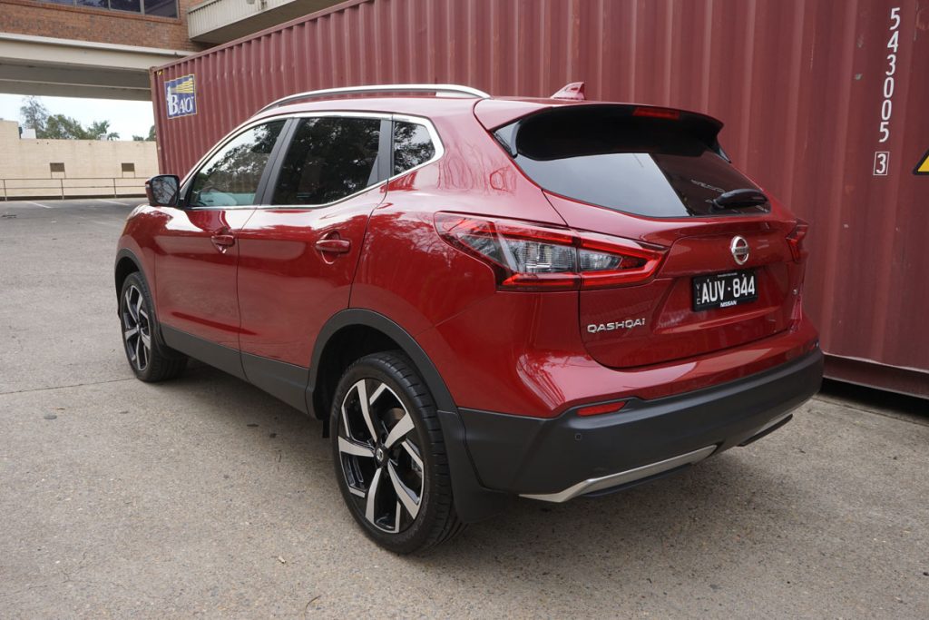 2018 Nissan QASHQAI Ti rear