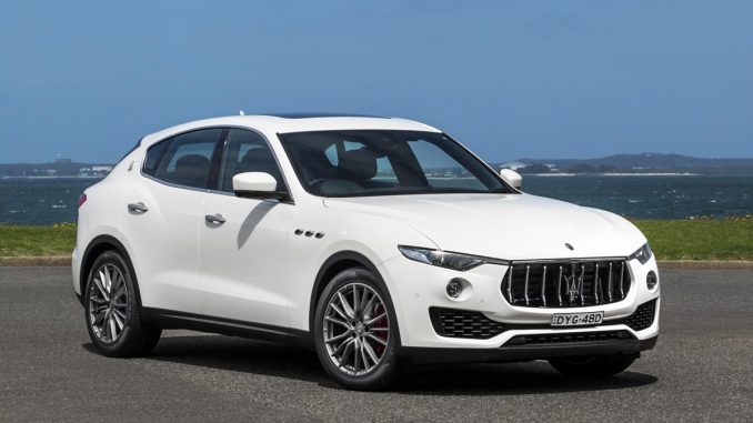 2019 Maserati Levante 350 front qtr