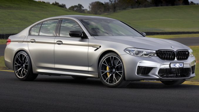 BMW M5 Competition side 2