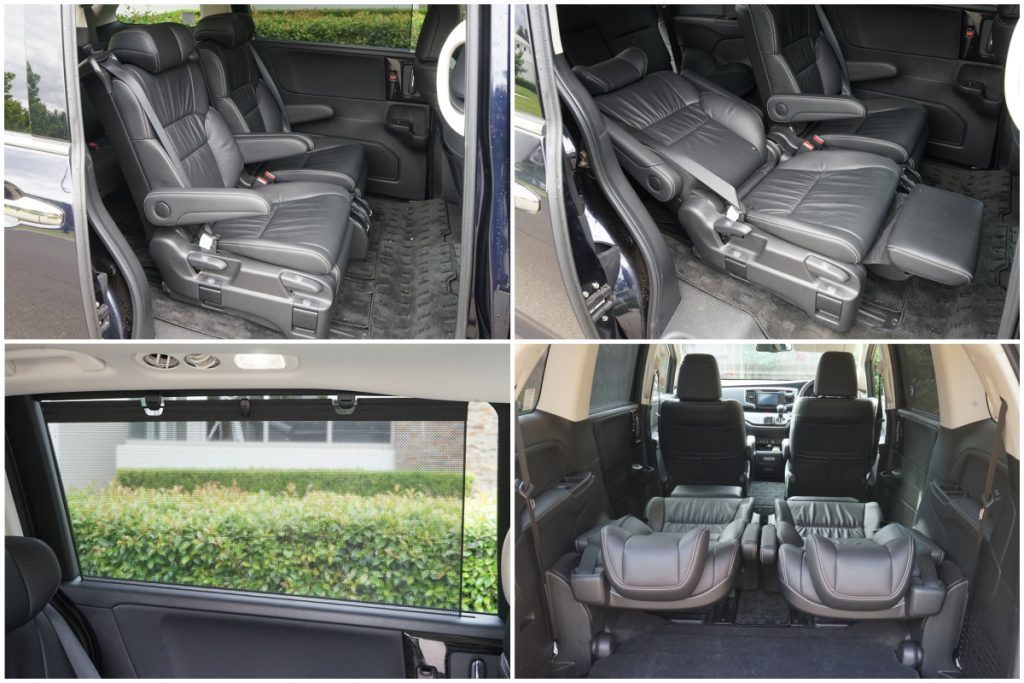 2018 Honda Odyssey VTi-L collage 2nd row seats