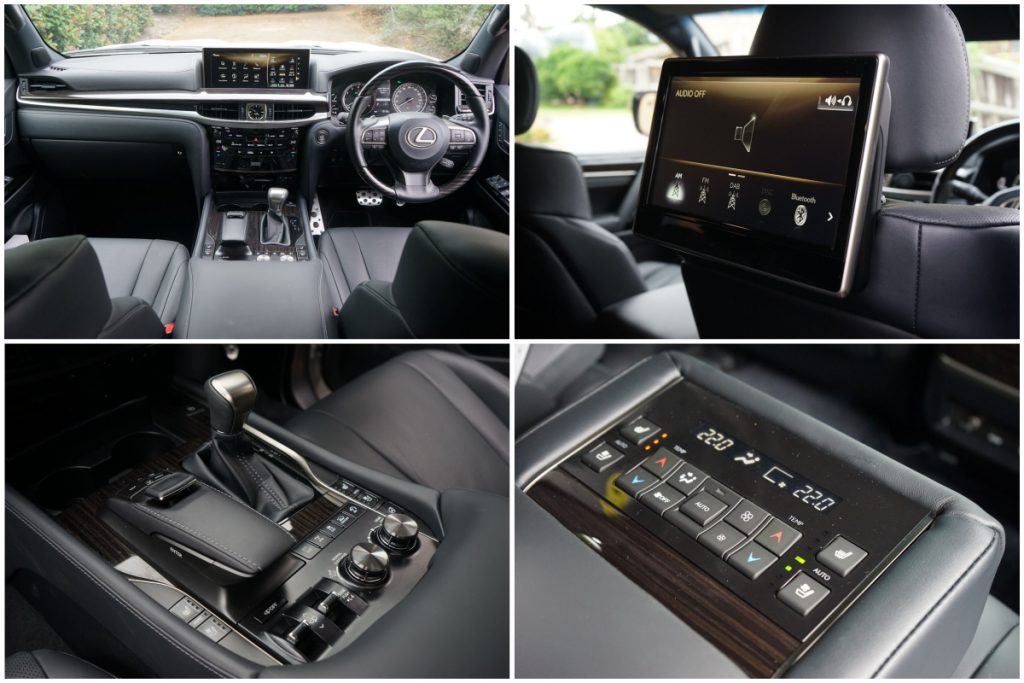 2018 Lexus LX570 S interior