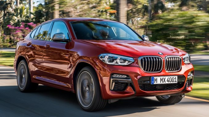 2019 BMW X4 XDrive30i Review front