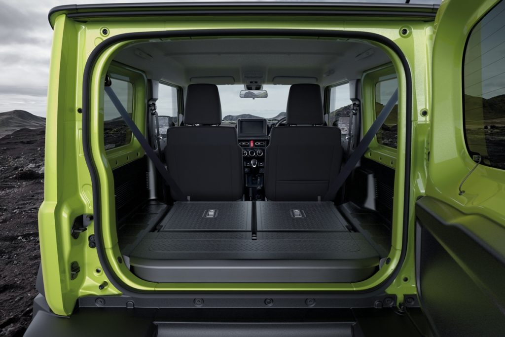 2019 Suzuki Jimny boot