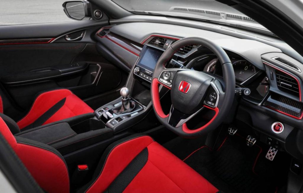 2019 Honda Civic Type R Carbon interior