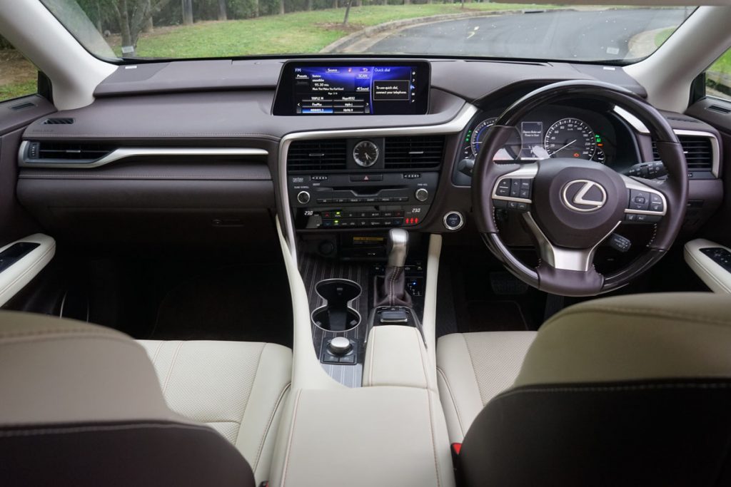 2018 Lexus RX450h Sports Luxury interior