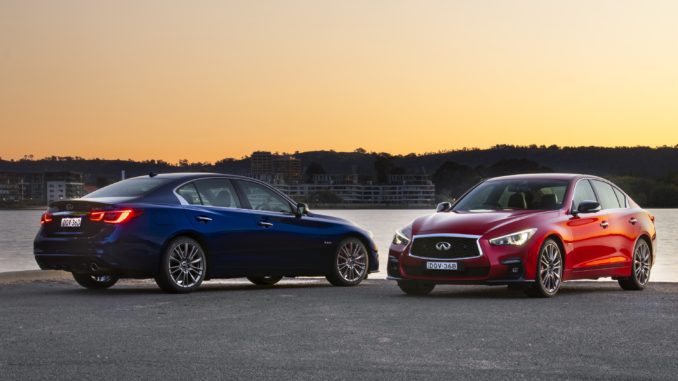 Infiniti Q50S Red Sport